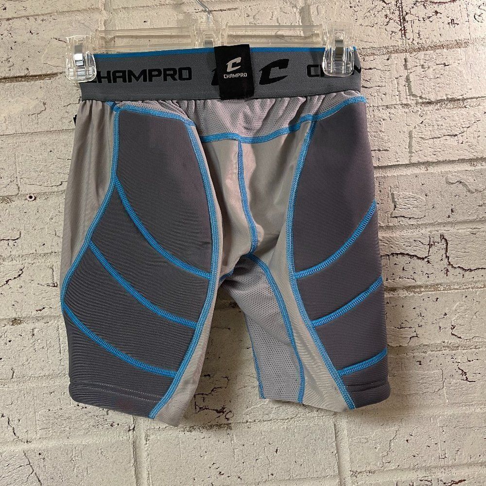 Champro Blue Padded Windmill Sliding Fastpitch Softball Shorts NWT Small